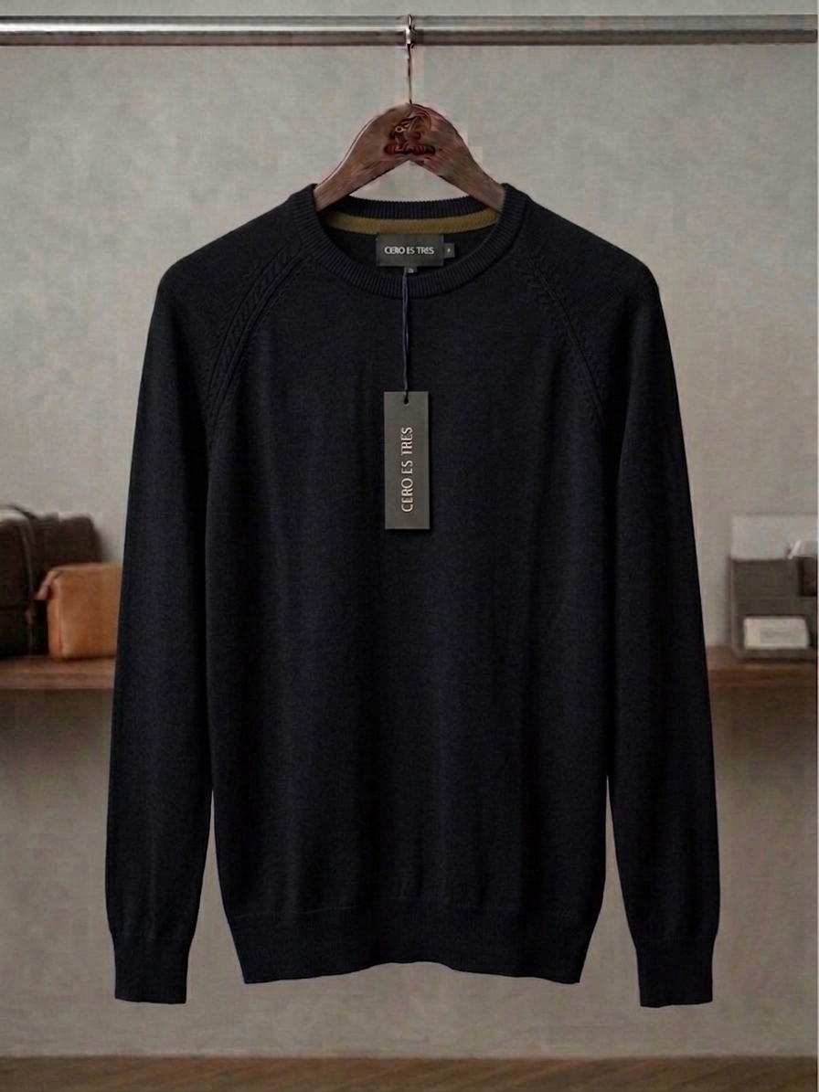 5244NE - SWEATER BRITISH NEGRO